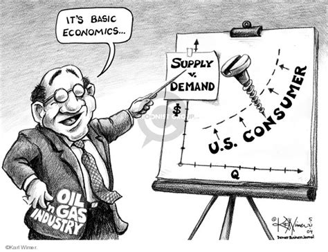 The Supply Demand Editorial Cartoons The Editorial Cartoons