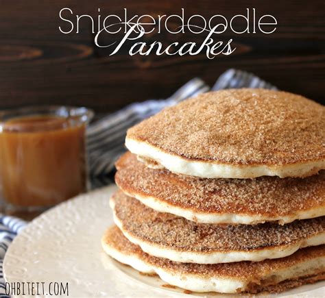 ~snickerdoodle Pancakes Oh Bite It