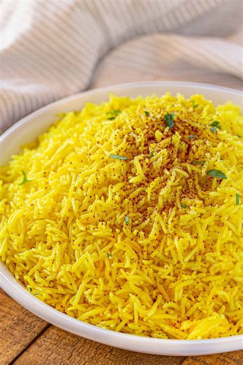 Persian Yellow Rice Recipe Dinner Then Dessert