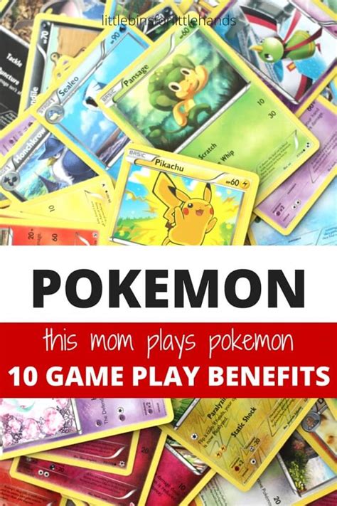 Imagine how impressed your kid will be when you know how to play pokemon cards?! This Mom Plays Pokemon. The Benefits of Pokemon Cards