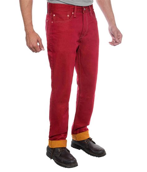 Levis Men Red Jeans 511 Buy Levis Men Red Jeans 511 Online At Best