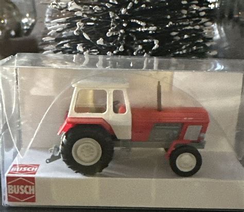 Modellauto Busch Traktor Fortschritt Zt Sammlerst Ck Ovp Neuwertig Ebay