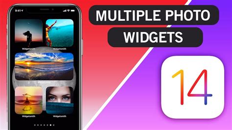 How To Add Multiple Photo Widgets On Ios 14 Youtube