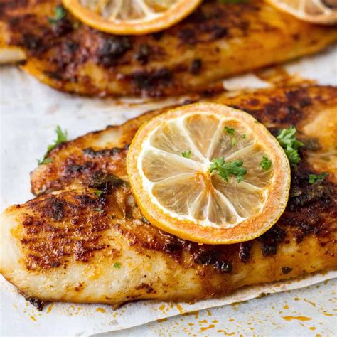 Healthy Oven Baked Basa Fish Fillets With Sweet Paprika And Basil Easy