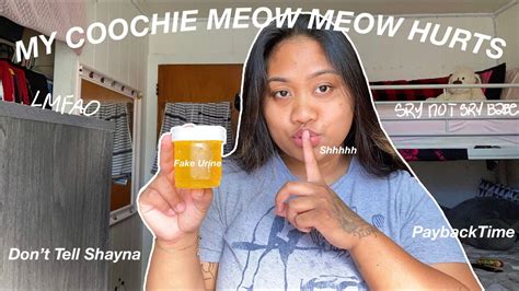 My Coochie Meow Meow Hurts Prank On Bestfriend Youtube