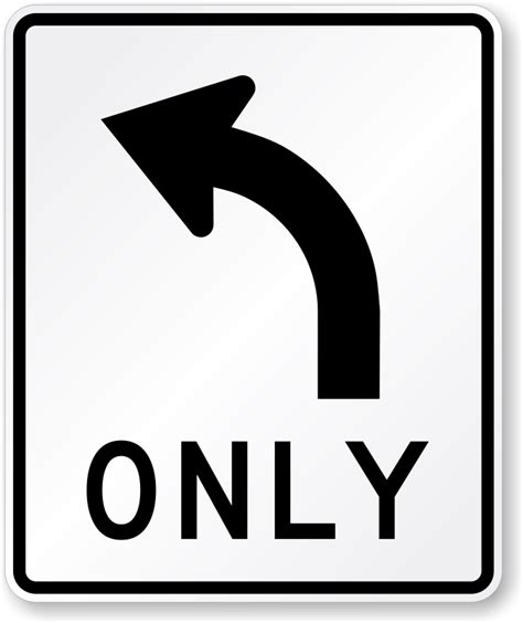 Lane Use Control Signs