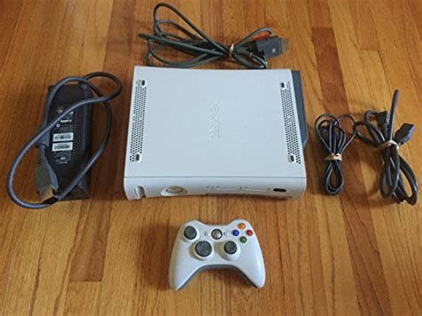 Microsoft Xbox 360 20gb Console White Playconsoler
