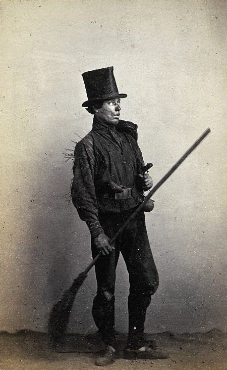 Chimney Sweep William Carrick 1860s Chimney Sweep History Old Photos