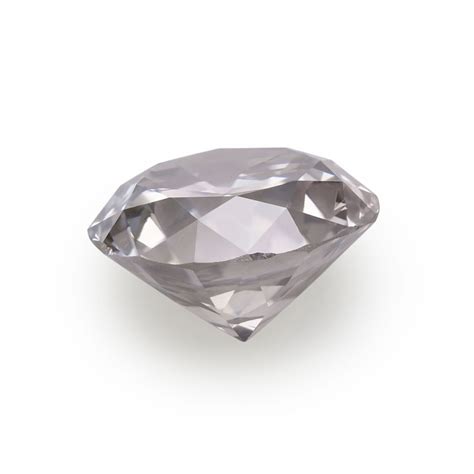 210 Carat Fancy Light Gray Diamond Round Shape Si2 Clarity Gia