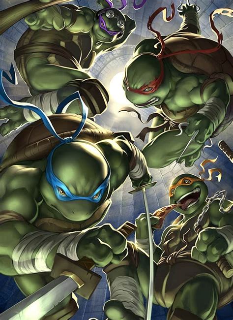 Fan Art Friday Teenage Mutant Ninja Turtles By Techgnotic On