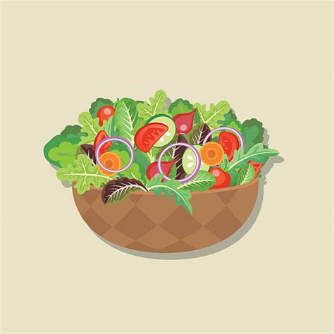 Best Salad Bowl Illustrations Royalty Free Vector Graphics And Clip Art