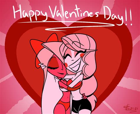 mexican64 commission closed on twitter happy valentines day ️ ️ ️ chaggie hazbinhotel