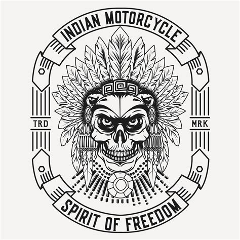 Indian Motorcycle Design 688847 Vector Art At Vecteezy