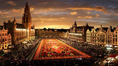Belgium Brussels Grand Palace Hd Travel Wallpapers Hd Wallpapers Id
