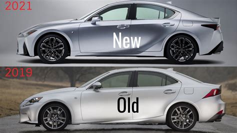 18 alloy wheels & available 19 f sport alloy wheels. 2021 Lexus IS New vs Old - YouTube