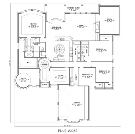 Most popular square feet (large to small) square feet (small to large) recently sold newest trending. 4 Bedroom, 3 Bath, 1 Story House Plan 3385