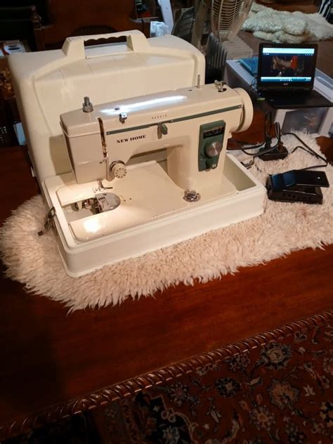 Vintage Heavy Duty Janomenew Home Model 535 Sewing Machine For Sale In