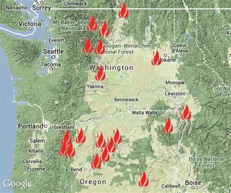 Oregon Has Wildfires All Over