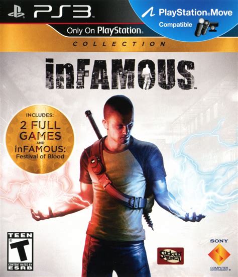 Infamous Collection 2012 Playstation 3 Box Cover Art