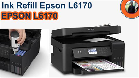 How To Install Ink Epson L6170 Epson L6170 Initializing Youtube