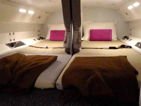 See Inside The Secret Airplane Cabin Where The Crew Hang Out