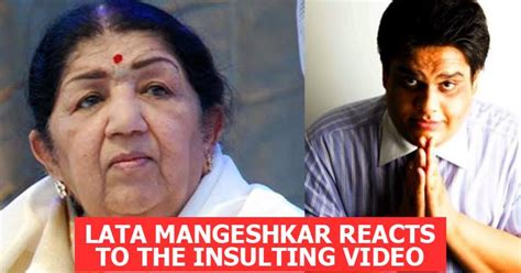 Finally Lata Mangeshkar Reacts To The Spoof Video Posted By Tanmay Bhat Check Out Rvcj Media