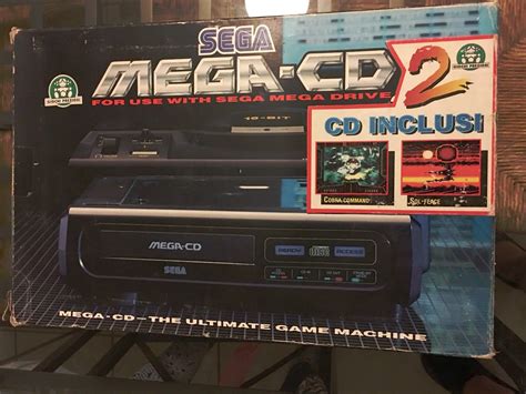Cv Sega Mega Cd Model 1 Console It