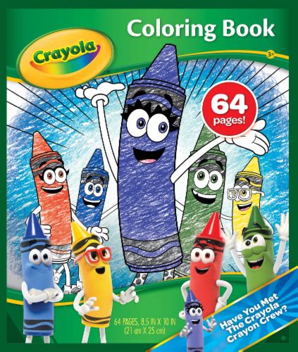 Crayola Crayon Crew Coloring Book 64 Sheet 10 X 85 In King Soopers