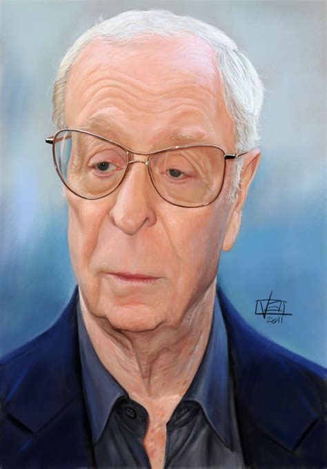 Caricature Portrait Of Michael Caine By Lamolinara Vincenzo Funny
