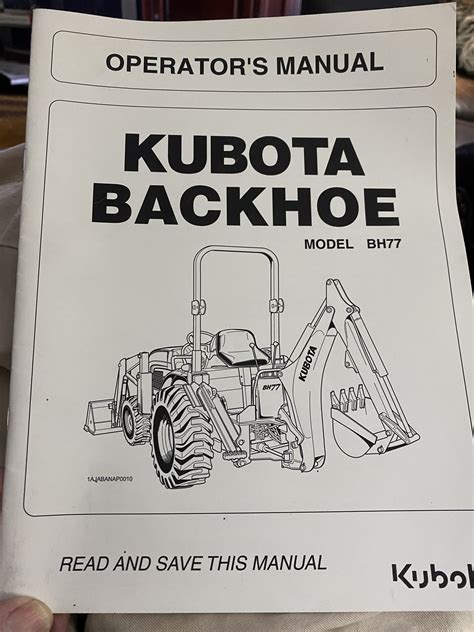 Bh77 Operators Manual Orangetractortalks Everything Kubota