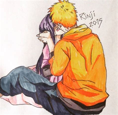 Naruto And Hinata Kiss 2015 By Rinji17onfire On Deviantart