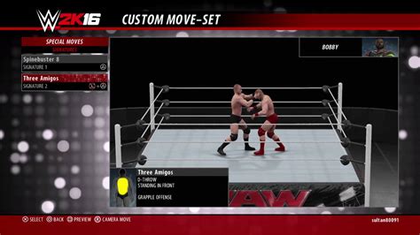 Wwe 2k 16 How To Change Your Special Moves Youtube