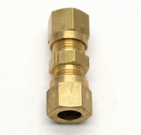 British Made 10mm To 10mm Brass Compression Fitting 62 Huddersfield Gas