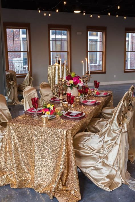 Beauty And The Beast Gold Wedding Inspiration A Princess Inspired Blog