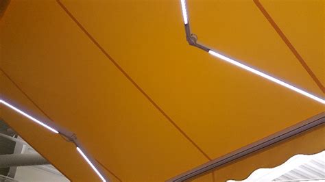 Dimmable Led Awning Lighting Retractable Deck And Patio Awnings