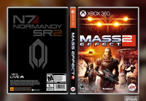 Mass Effect 2 Xbox 360 Box Art Cover By Mtrain