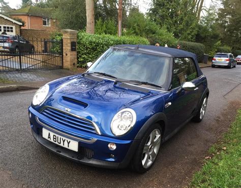 Mini Cooper S Convertible Electric Blue For Sale Great Condition In