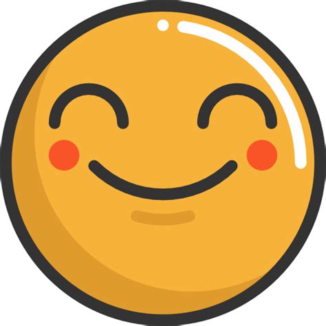 Emoticons Emoji Feelings Smileys Happy Icon