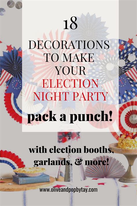 Décor To Make Your Political Party Pack A Punch Artofit