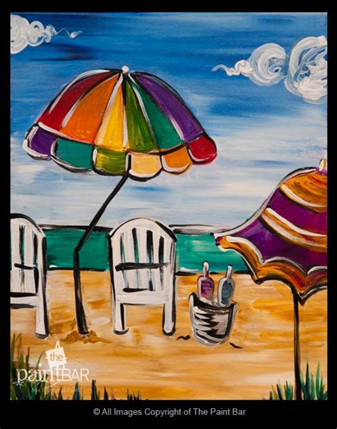 Beach easy summer painting ideas. 38 best Summer canvas ideas images on Pinterest | Painted ...