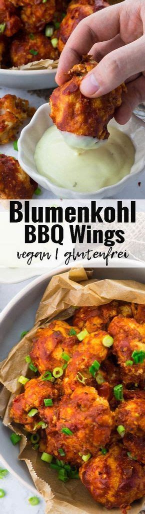 You can make your own seitan or buy a commercial product such as the product from west soy. Vegane Chicken Wings aus Blumenkohl | Ricetta | Cene vegan ...