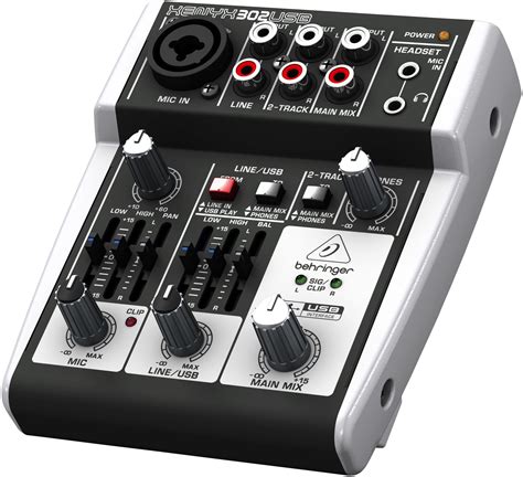 Behringer 302usb Usb Audio Mixer And Interface