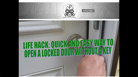 How To Unlock A Bedroom Door Without A Key Iamrangerpink