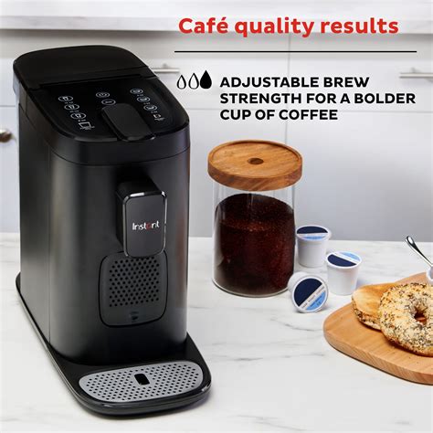 Instant Dual Pod Plus 3 In 1 Coffee Maker For Espresso And Ground