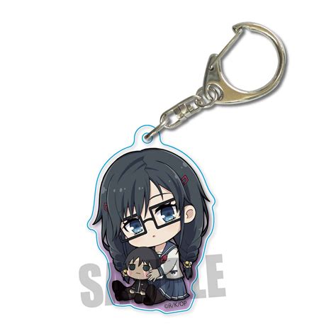 Gyugyutto Acrylic Keychain Oresuki Sumireko Sanshokuin Glasses Hlj Com