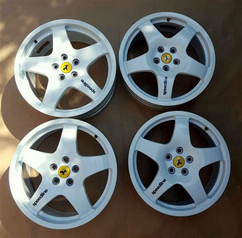 Every used car for sale comes with a free carfax report. For sale - Ferrari 348/355 Challenge Rims Set 18″ SPEEDLINE SL886 | FCHGT