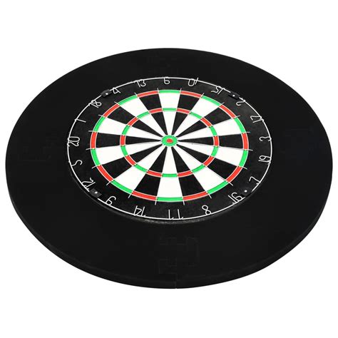 Professional Dart Set With Dartboard And Surround Sisal Steel Fit N