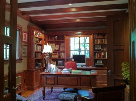 Tudor Study Traditional Home Office And Library Cedar Rapids By