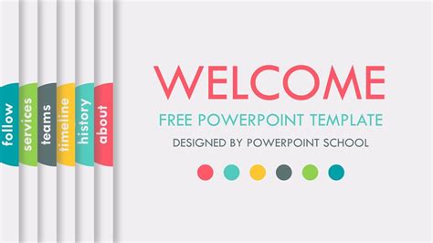 Free Animated Powerpoint Slide Template Youtube