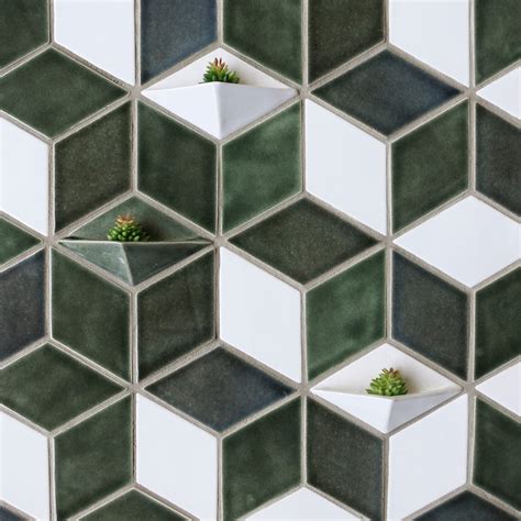 10 Unique Diamond Tile Design Ideas Mercury Mosaics